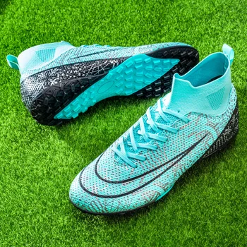 Высококачественная футбольная обувь для соревнований Haaland, тренировочная обувь, противоскользящие износостойкие футбольные бутсы Fustal, Chuteira Society
