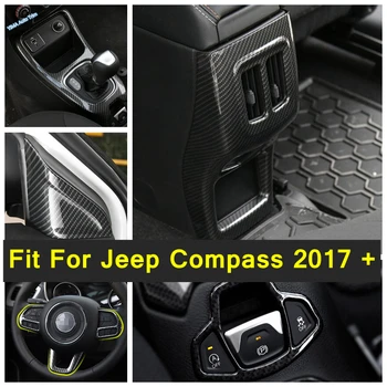 Подъемник оконного стекла /Стойка A /Рулевое колесо /Ящик для хранения, Противоударная накладка для Jeep Compass 2017-2020, Аксессуар для интерьера.
