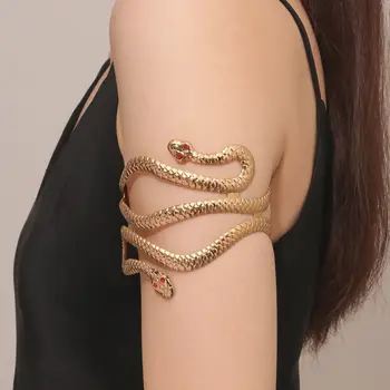 1 модное золотое кольцо в виде змеи в готическом стиле, женское модное одиночное изделие для отдыха