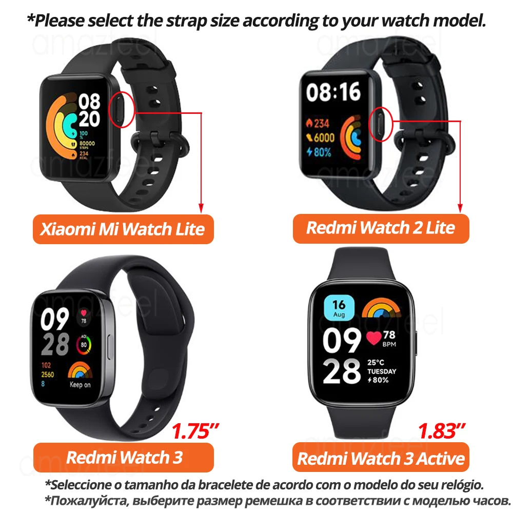 Металлический ремешок с бриллиантами Для Redmi Watch 3 Active Smart Watch Браслет Для Mi Watch Lite Ремешок для часов Redmi Watch 2 lite Рамка Крышка - 5