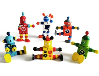 Новый забавный Кукловод, Деревянный деформирующий робот, Детские развивающие Деревянные игрушки для снятия стресса, Креативная новинка, подарок на день рождения