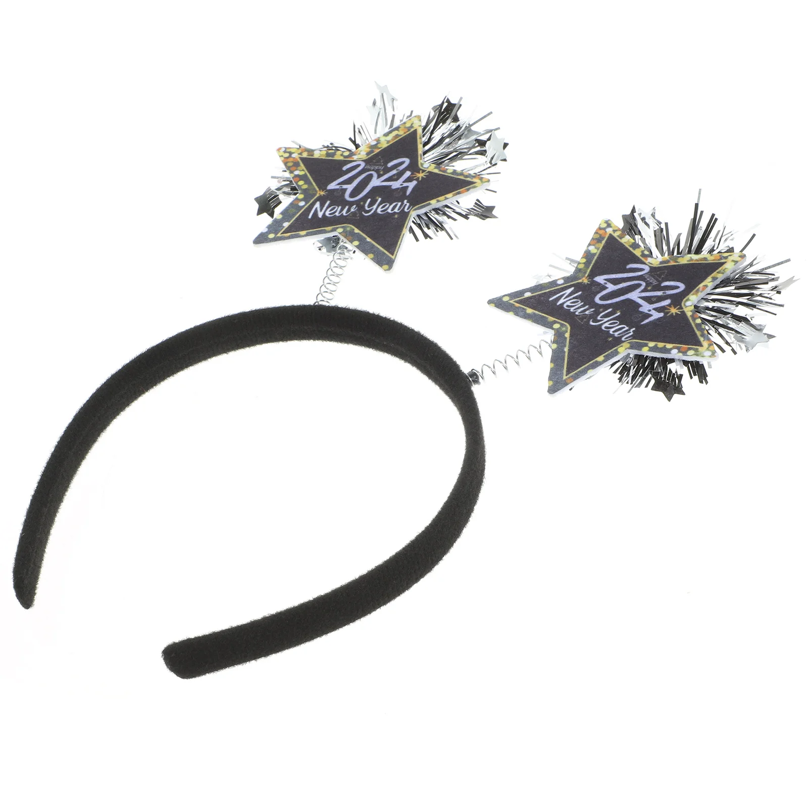 Декор для головных уборов для вечеринок, аксессуары для волос на Новый год, рождественские украшения Из нетканого материала, обручи, повязки на голову - 5