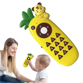 Детский игрушечный телефон, Музыкальная Мини-милая детская игрушка, мультяшный мобильный телефон для раннего обучения, Мобильный телефон для мобильных телефонов, детские игрушки