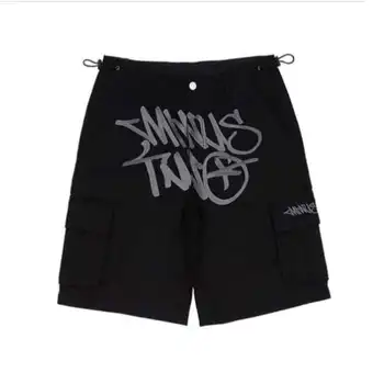 Повседневные брюки летнего модного бренда в стиле хип-хоп с надписью для мужчин Y2k из высококачественной ткани, широкие брюки в стиле ретро @#
