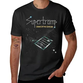 Новая футболка Supertramp - Crime of the Century, мужская одежда, одежда с аниме, милая одежда, мужские футболки с графическим рисунком, большие и высокие