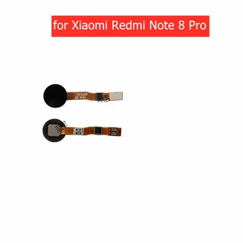 для Xiaomi Redmi Note 8 Pro Разъем сканера отпечатков пальцев Гибкий кабель Touch ID Разъем датчика Гибкий кабель Запасные части для ремонта