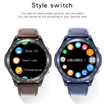 Умные часы для фитнеса, спортивные часы, сенсорный экран Bluetooth с пульсометром для телефонов Android, IP67 Водонепроницаемый